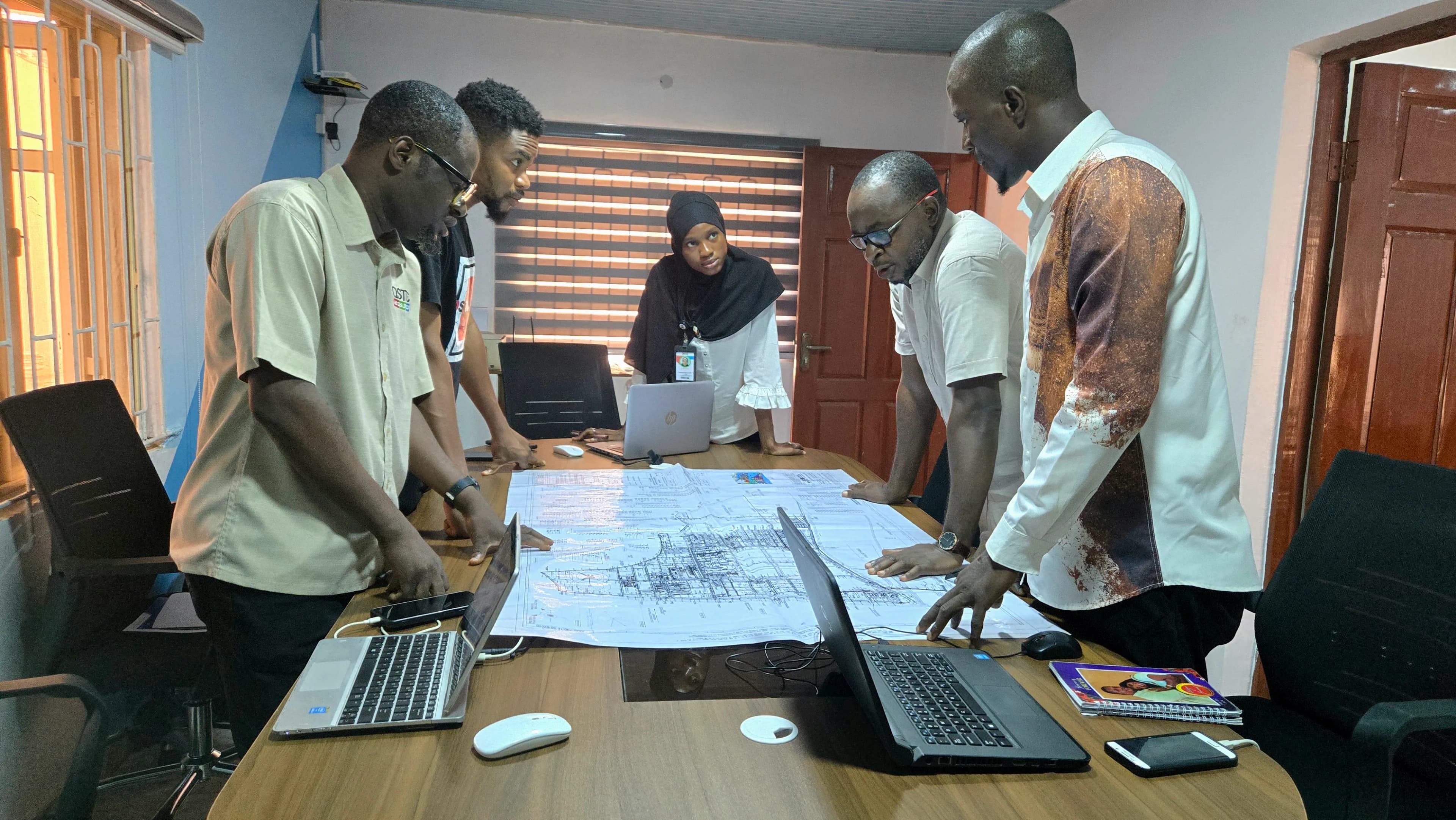 Architectural blueprints