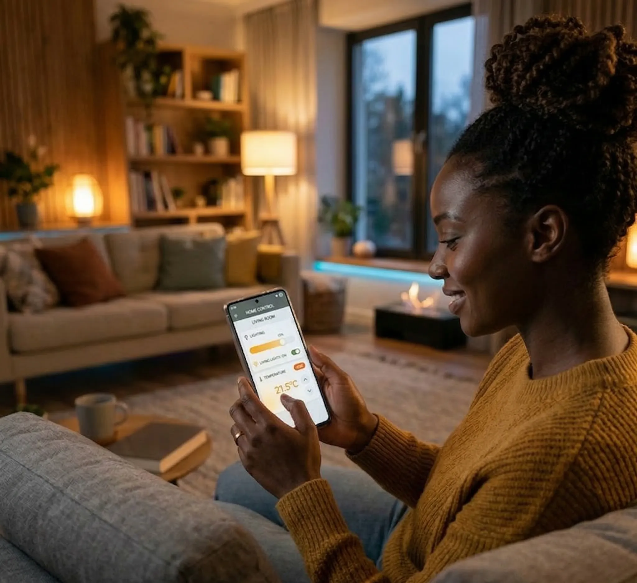 Smart Home Automation via Smartphone