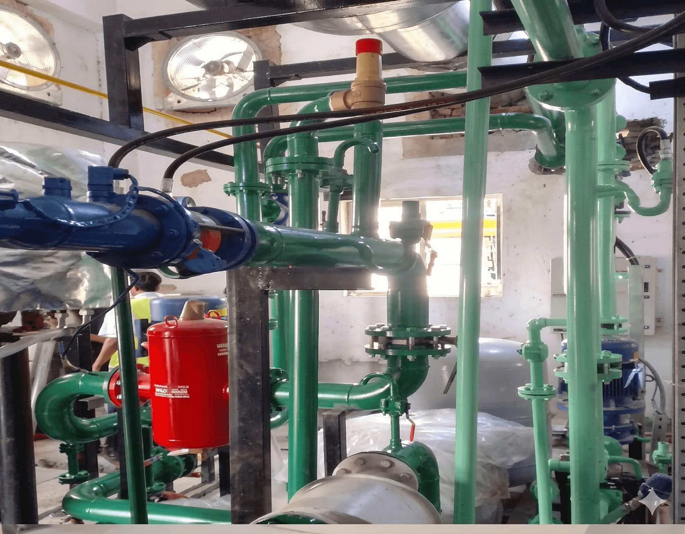 Water treatment plant at Bottling Company Ltd