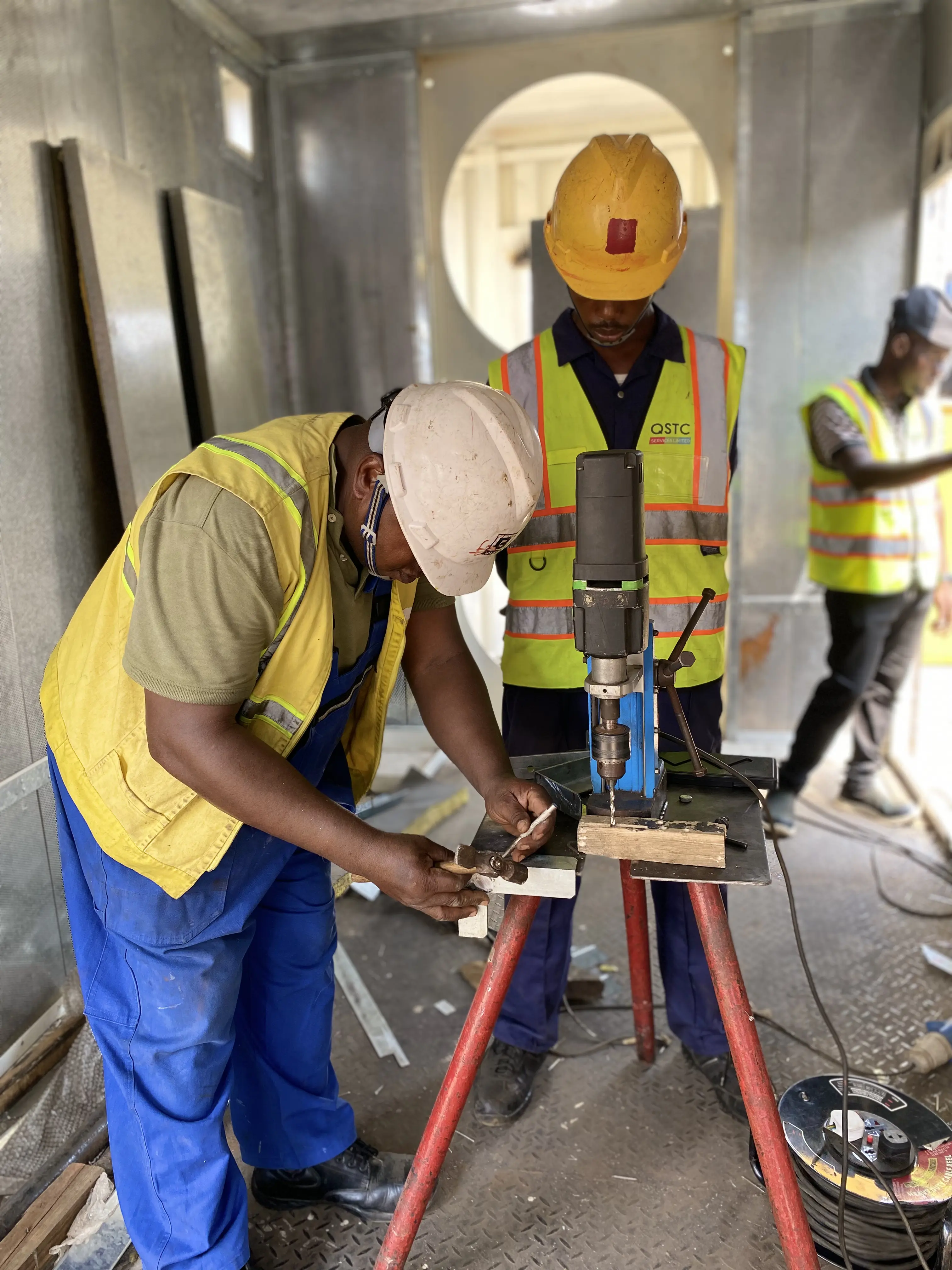 Modern corporate office interior